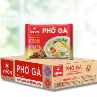 ( Thùng 30 gói ) Phở Gà VIFON 65g.