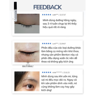 Serum dưỡng mi BENTON HONEST EYELASH SERUM