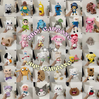 GẤU BÔNG 2HAND HÓT HIT (fin-jake, sanrio, loppy, jelly cat, snoopy, BT21,...)