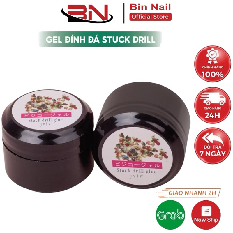 Gel đính đá 8ml - Keo gắn đá nail bền chắc chuyên dụng cho dân làm móng