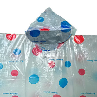 Áo mưa cánh dơi chấm bi(1 cái)
