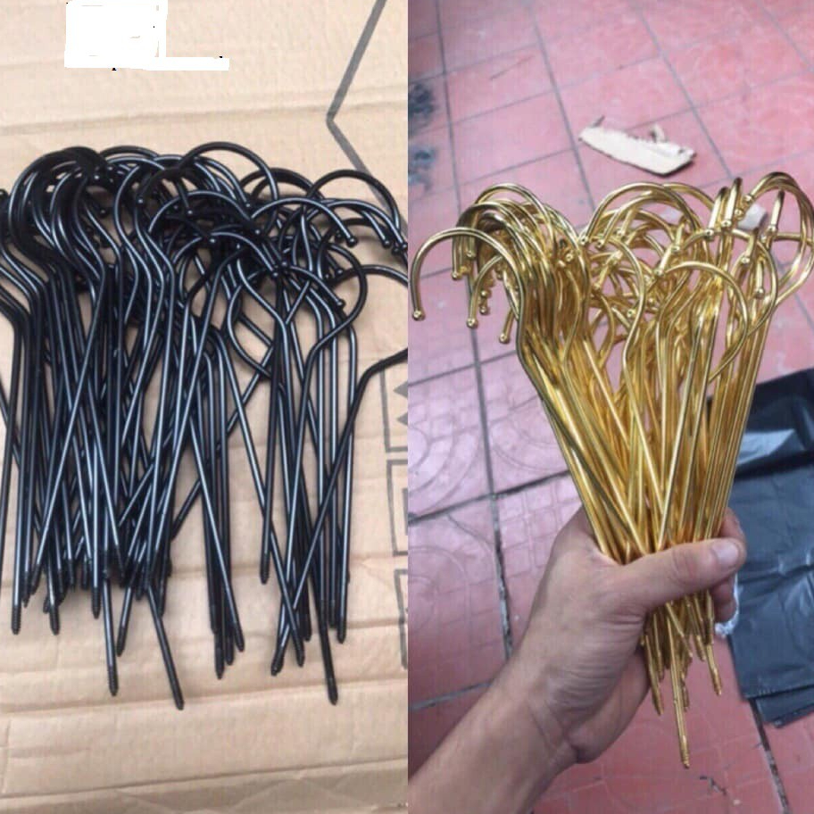 Đầu móc áo rời, Đầu móc dài