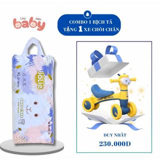 Combo 1 Bịch Bỉm JOLIE 50 Miếng Tặng 1 Xe chòi chân cừu cho bé từ 2 đến 6 tuổi nhựa ABS cứng cáp