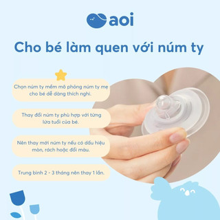 Núm Ty Aoi mẹ và bé đủ size - SS,S,M,L,LL