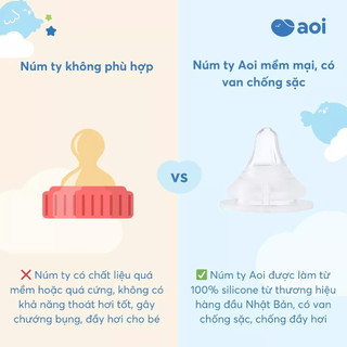Núm Ty Aoi mẹ và bé đủ size - SS,S,M,L,LL