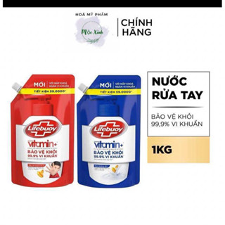 Nước Rửa Tay LIFEBUOY Túi 1Kg Sạch Khuẩn 99,99% Chính Hãng