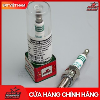  BUGI BRT SUPER IRIDIUM RACING CHÂN DÀI CPR9EAIX DÀNH CHO Exciter,Winner,Vario,Airblade,Satria,GSX- HÀNG CHÍNH HÃNG 