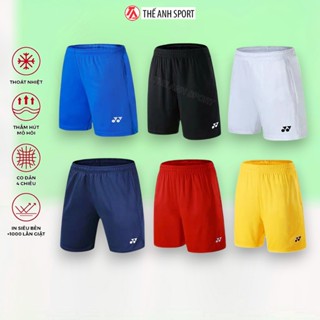 Quần Cầu Lông Yonex Nam Nữ Mới Chất Liệu Poly Dày Dặn Co Giãn 4 Chiều