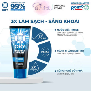 Kem Rửa Mặt Chuyên Biệt Cho Nam Giới Phù Hợp Với Nhiều Loại Da Khác Nhau Oxy Wash 100G