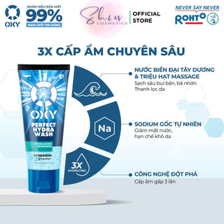 Kem Rửa Mặt Chuyên Biệt Cho Nam Giới Phù Hợp Với Nhiều Loại Da Khác Nhau Oxy Wash 100G