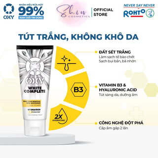 Kem Rửa Mặt Chuyên Biệt Cho Nam Giới Phù Hợp Với Nhiều Loại Da Khác Nhau Oxy Wash 100G