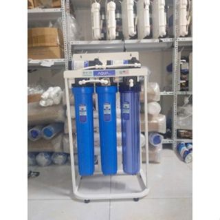 MÁY LỌC NƯỚC BÁN CÔNG NGHIỆP - Máy lọc RO AQUA 50 - 100 lít/ giờ chính hãng sử dụng công suất lớn.