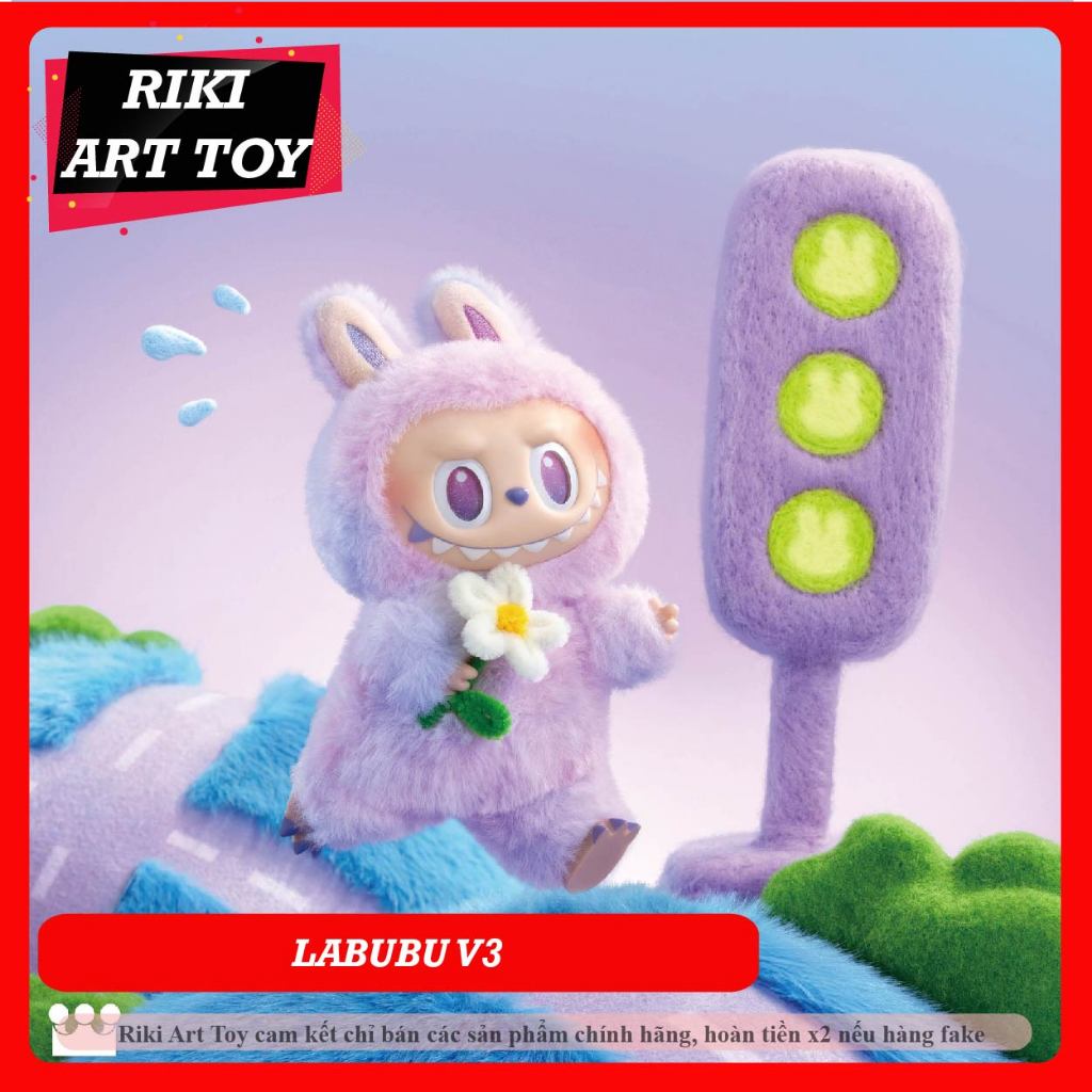 Labubu Big Into Energy, Labubu v3 (Hàng có sẵn) - Pop Mart
