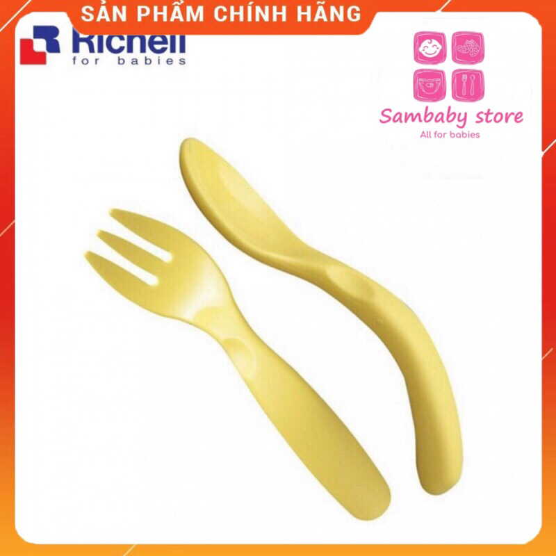 Bộ Thìa Dĩa Cong Richell