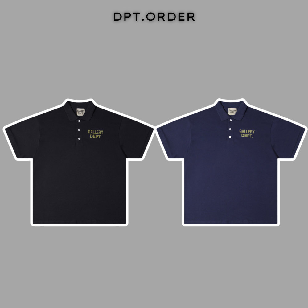 (Best quality) Áo Polo Gallery Dept ss25 Hàng Cao Cấp