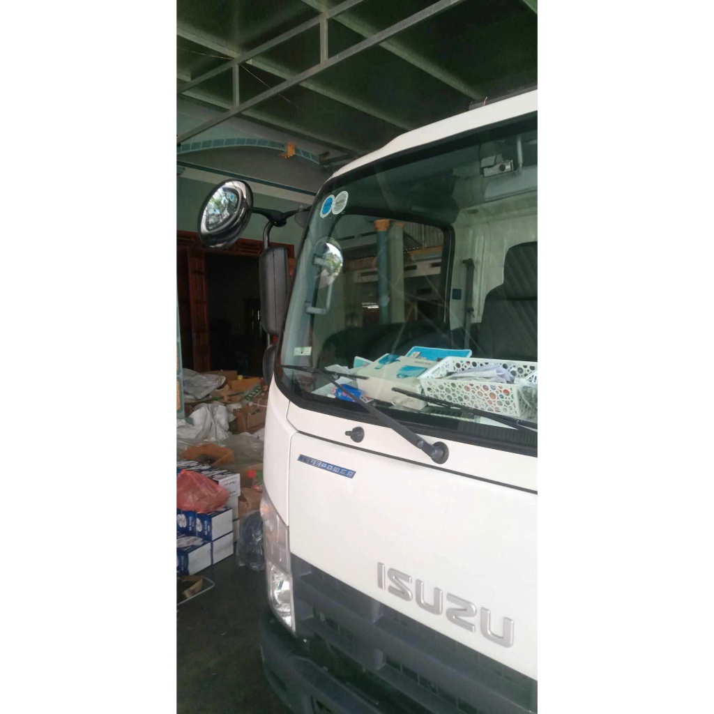 gương cầu lòi isuzu đầu vuông+huyndai ex8