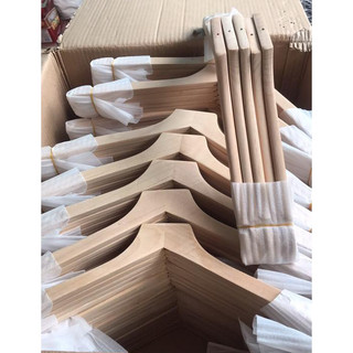 Móc áo gỗ mộc