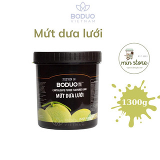  Mứt dưa lưới Boduo hộp 1,3kg 