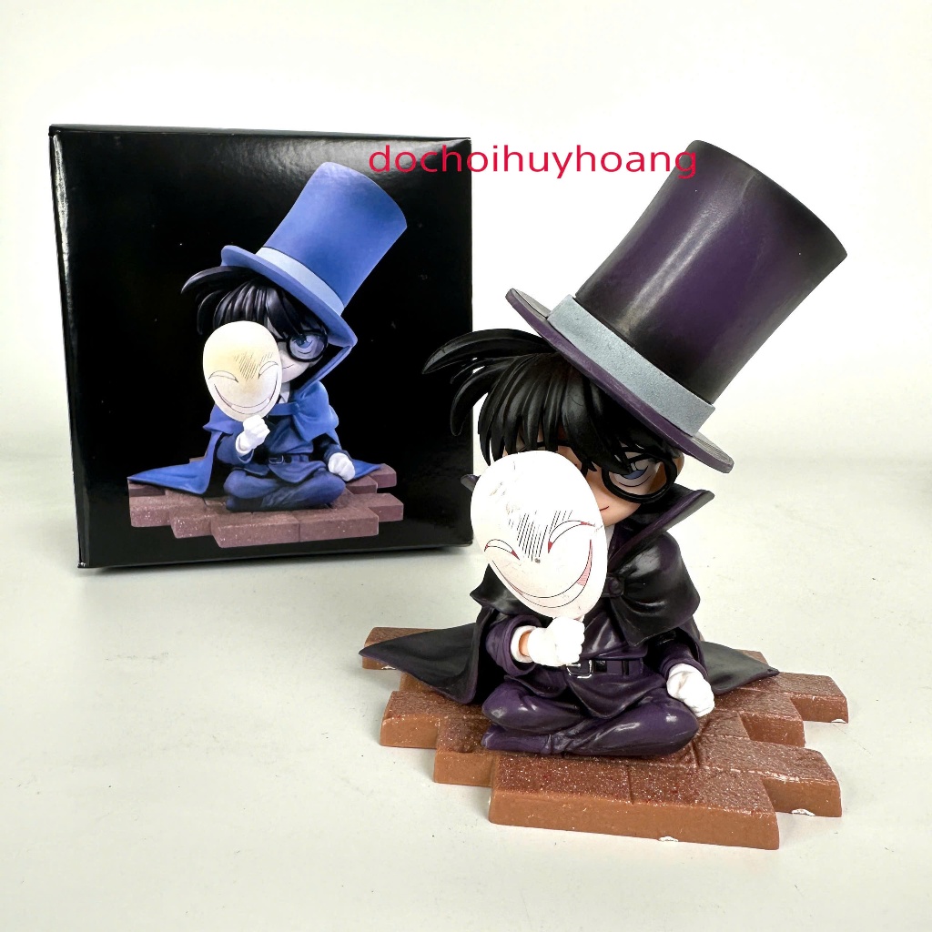 Mô hình Tượng Nhân Vật Conan đeo mặt nạ 13cm