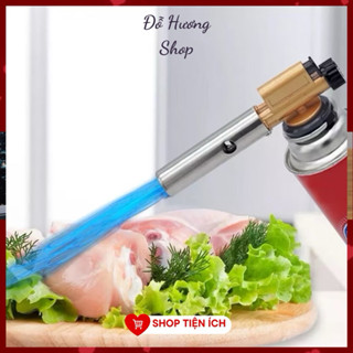 Đèn khò ga 1300 độ bằng đồng nguyên khối độ bền cao (khò có vòng điều chỉnh oxy)-Khò 818