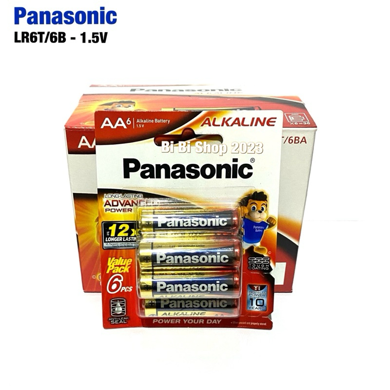 Hộp 36 Viên Pin AA / AAA Panasonic Alkaline Dung Lượng Cao Hàng Chính Hãng