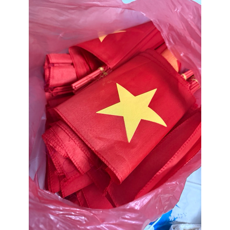 ( Hoả tốc HCM) Cờ 1 mặt việt nam cầm tay, mẫu đẹp, cờ việt nam, cờ lễ 30/4, cờ vẫy