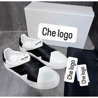 ( CÓ SẴN ) GIÀY THỂ THAO GHI QUAI CHÉO BẢN  CAO CẤP FULL BOX