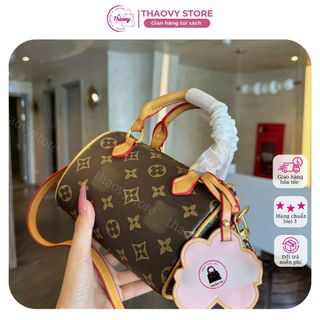  Túi trống đeo chéo cầm tay quai mềm túi nữ mini size 18cm đeo chéo có sẵn 3 màu TV018 - Hải Minh Store 