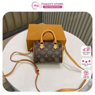  Túi xách mini trống nữ quai mềm kèm dây đeo chéo Túi xách nữ có hộp nam châm đầy đủ TV025 - Hải Minh Store 