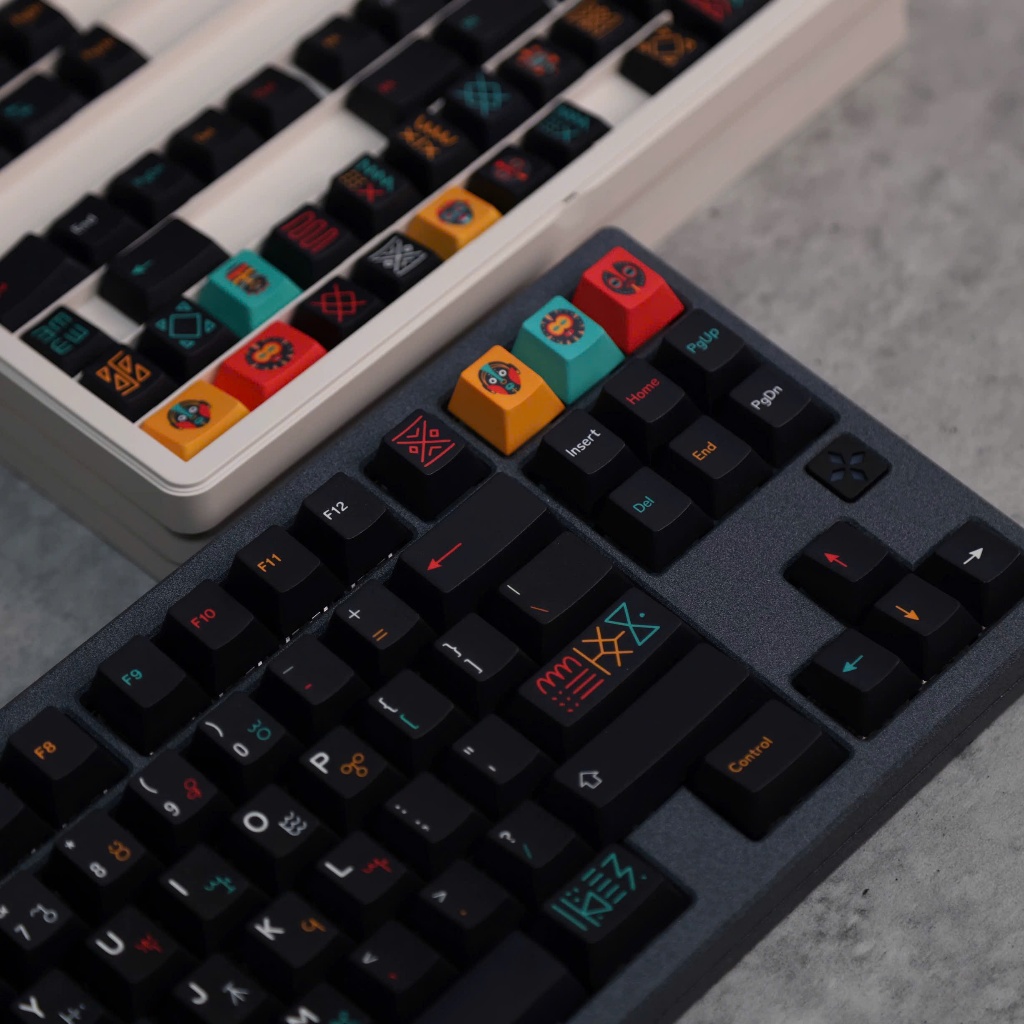 Keycap CMK Tribal - song ngữ | NDN Studio |  Profile Cherry | Keyboard Studio
