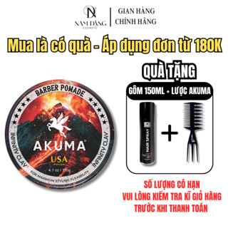  AKUMA Sáp vuốt tóc tạo kiểu tóc INFINITY CLAY 56g 116g 