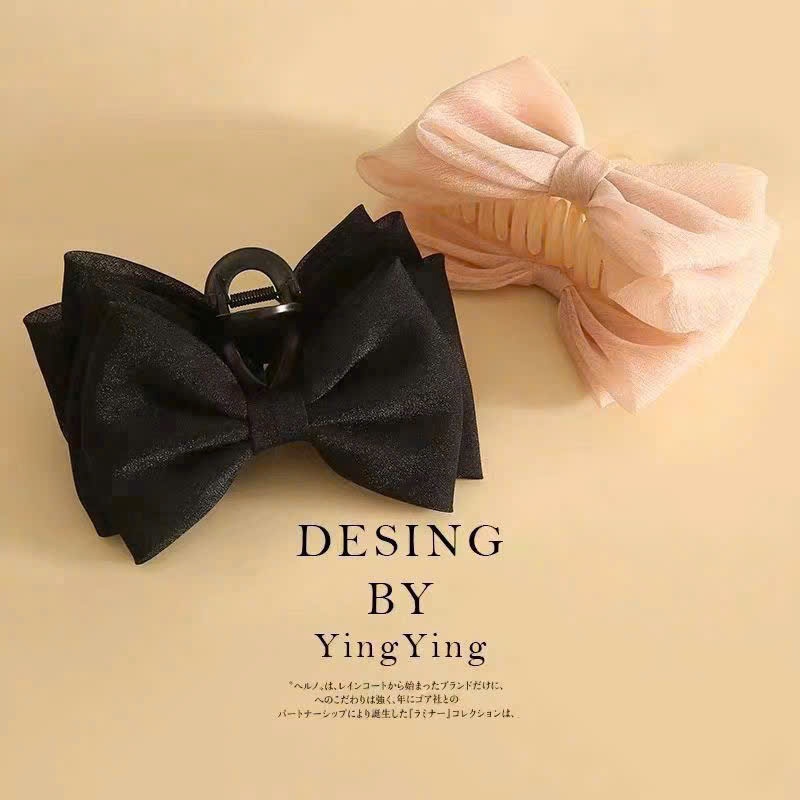 Nơ Nữ Kẹp Tóc Đĩa Kẹp Tóc Kẹp Chống Trơn Trượt Kẹp Tóc Nơ Kẹp Tóc