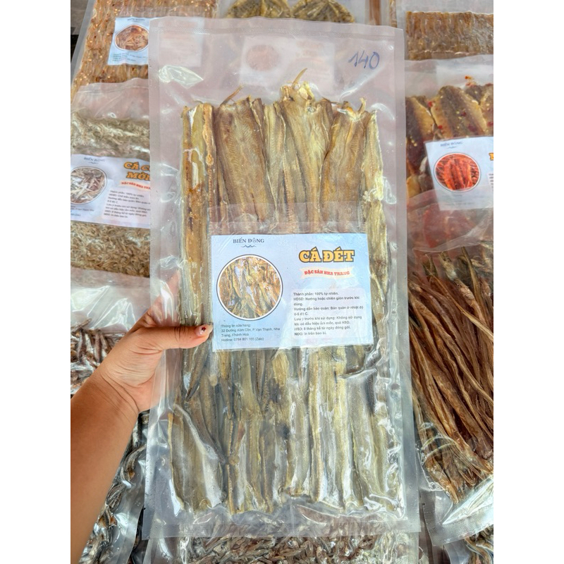 Khô cá đét Biển Đông túi 500g, Hải sản khô, Đặc sản Nha Trang