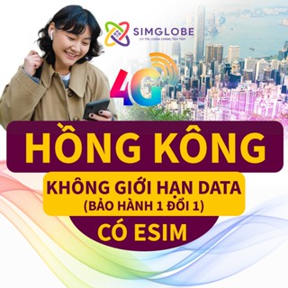 [BẢO HÀNH 1 ĐỔI 1] SIM DU LỊCH HỒNG KÔNG ( HONGKONG ) 3-30 NGÀY - KHÔNG CẦN KÍCH HOẠT - CÓ ESIM