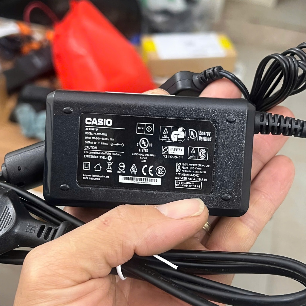 Adapter nguồn Đàn Organ Casio CTK-2500 bản gốc Casio phân phối