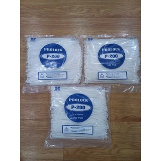 DÂY THÍT (DÂY RÚT) SIZE 4X200MM (TÚI 500 CHIẾC, 0.25KG/TÚI)