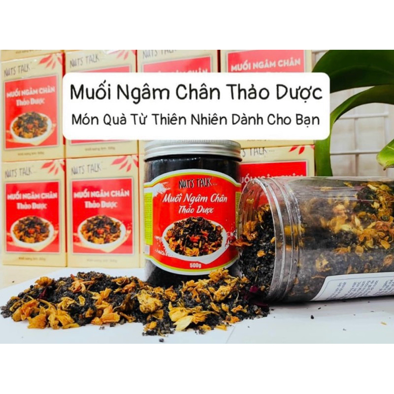 Muối ngâm chân thảo dược Nuts Talk - 500g