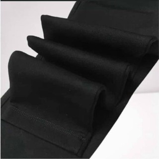 Quần Legging Nâng Mông Vải Cotton Đẹp Co Giãn màu đen Nhiều Size