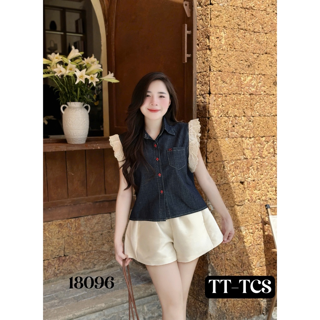 áo nữ kiểu sang chảnh,áo kiểu nữ dễ thương,MẪU MỚI NHẤT bò tay ren cao cấp hot trend gơn phố AD46 | BigBuy360 - bigbuy360.vn