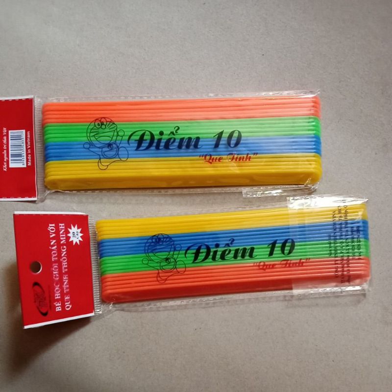 (2Bịch/ 40cái) Que Nhựa Tính Toán Học