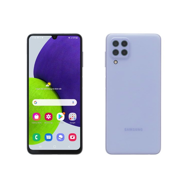  Điện thoại Samsung Galaxy A22 Chính hãng 2Sim 128GB 6GB Vân tay Ok 