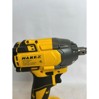 Máy siết bulong pin HAKEE HE-1725BV , Không chổi than 400Nm, 2 Tốc độ