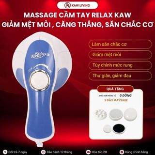 Máy massage cầm tay Relax Spin Tone KAW, massage toàn thân, Giảm mệt mỏi, Săn chắc cơ, Giảm mỡ bụng