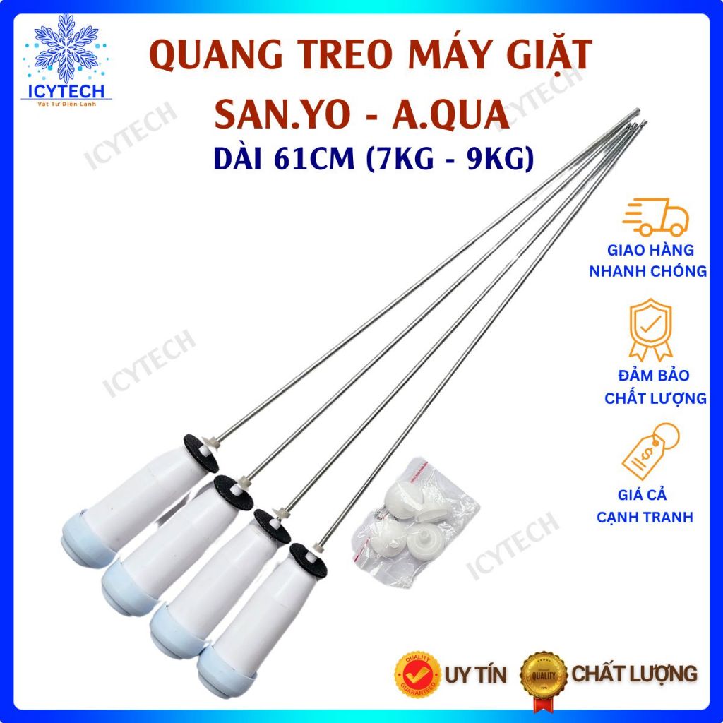 Ty treo lồng máy giặt Sanyo Aqua , quang treo 7kg - 9kg 61 cm - ICYTECH