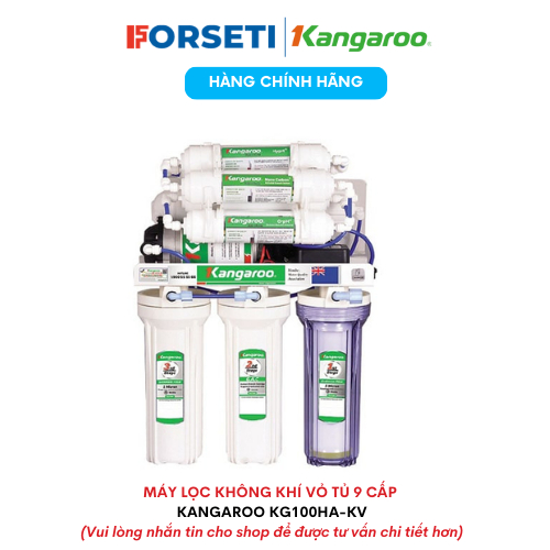 Máy lọc Kangaroo Hydrogen KG100HA KV không tủ - 9 cấp bảo hành trong 24 tháng