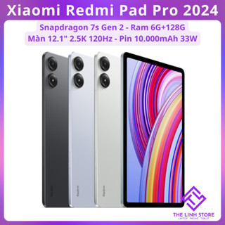 Máy tính bảng Xiaomi Redmi Pad Pro 2024 màn 12.1 inch 120Hz - Snapdragon 7s Gen 2