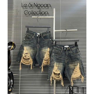 Quần Jean Ngố Nữ Rách Tua Rua Không Lai 518 - 519/ LÊ SĨ NGOAN
