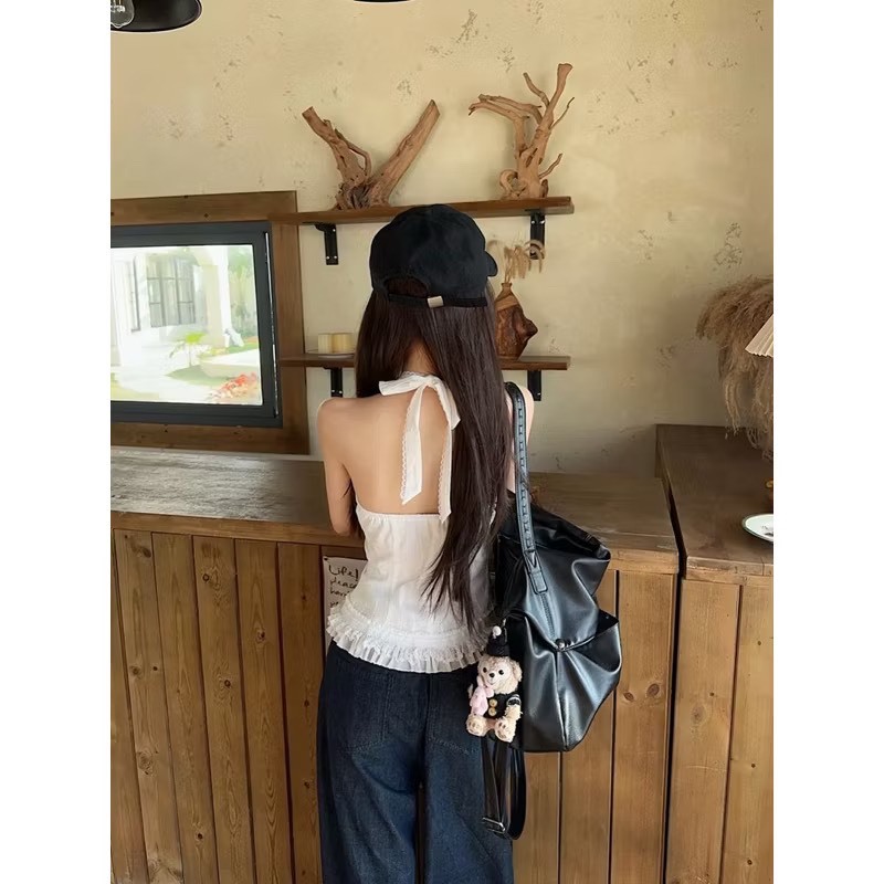 [VIDEO/ SẴN] ÁO SƠ MI CỔ YẾM V VIỀN REN BÈO NHÚN ÁO KIỂU NỮ XẺ CỔ BÈO ULZZANG ĐI CHƠI BIỂN 2MONDAY A53 | BigBuy360 - bigbuy360.vn