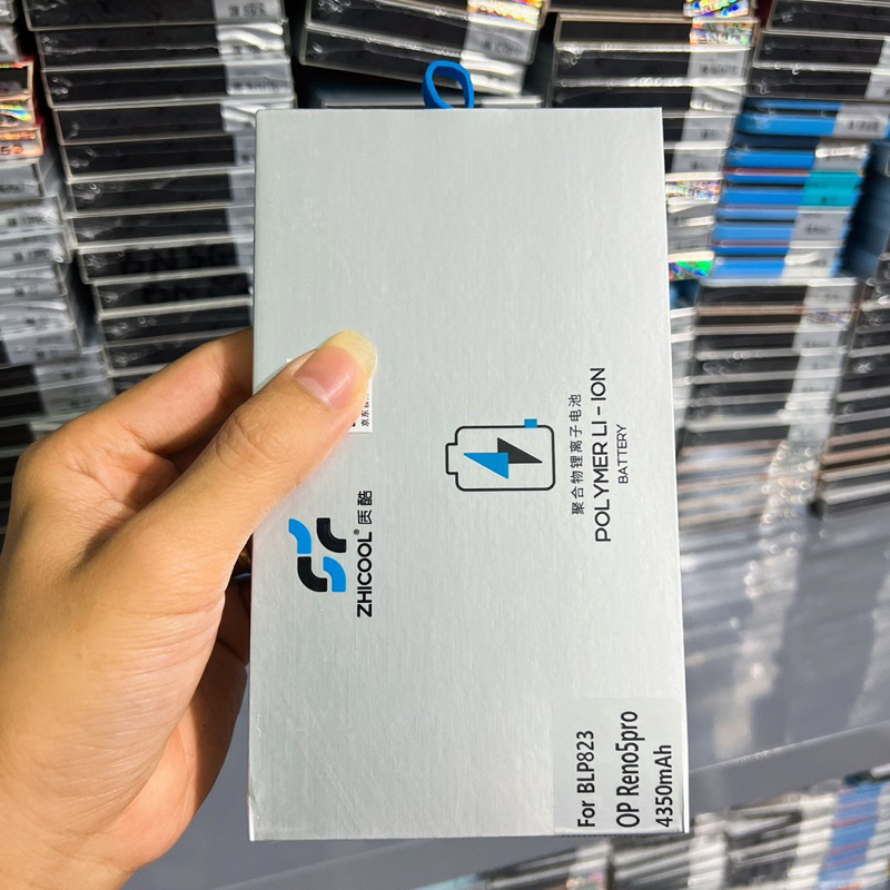 Pin Zhicool OPPO BLP823 Reno 5 Pro Reno 5 Plus bảo hành 1 năm