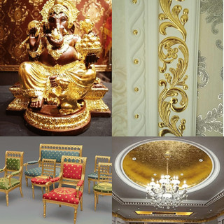 Keo Dát Vàng, Phủ Bảo Vệ Gốc Nước, Dát Vàng Tượng, Phào Chỉ Thạch Cao , Nội Thất, Đồ Thủ Công-80ml